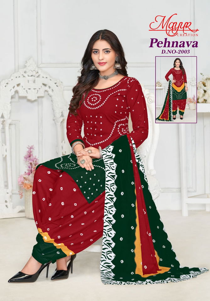 Pehnava Vol 2 By Mayur Printed Cotton Dress Material Wholesale Price In Surat